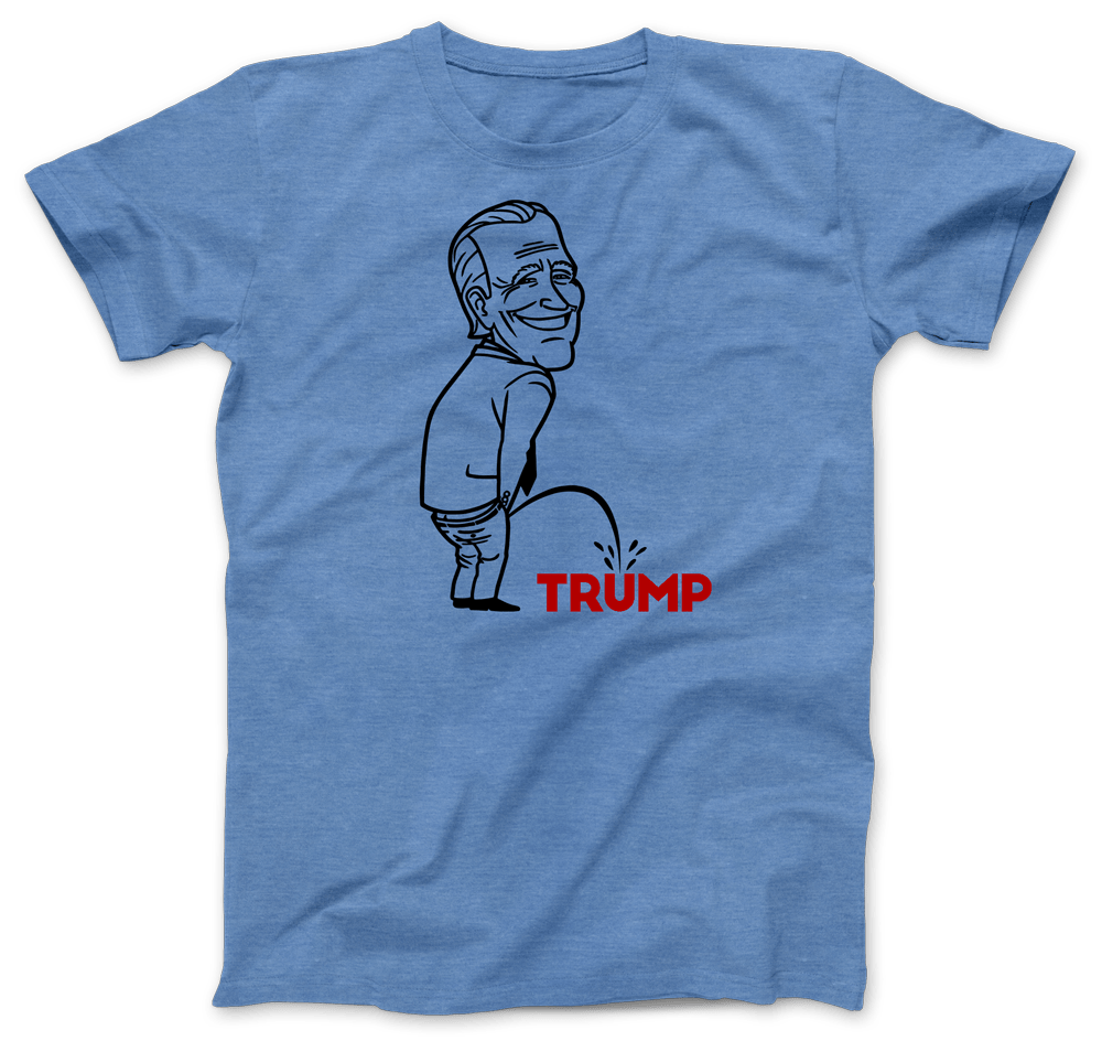 Biden Peeing on Trump T-Shirt
